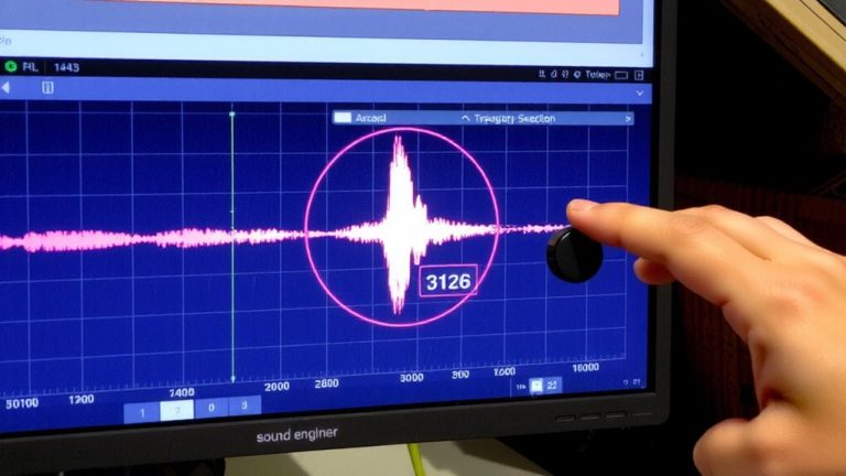 spectral repair prevents warbling