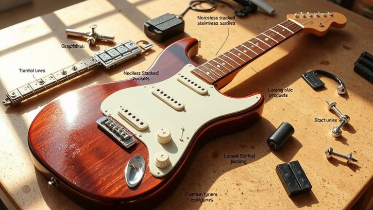 strat upgrades for sound and playability