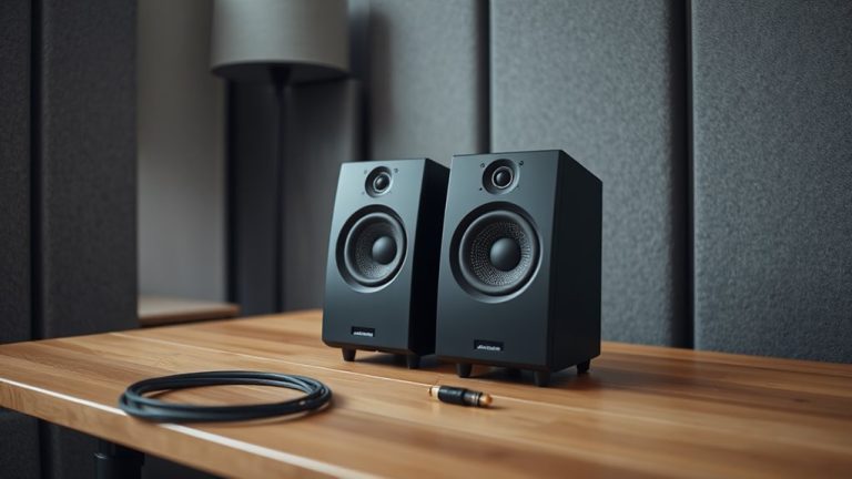 studio monitors small rooms
