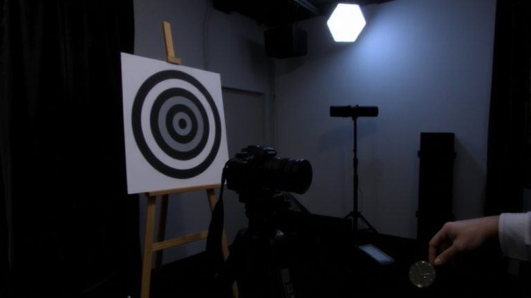 testing autofocus for talk show