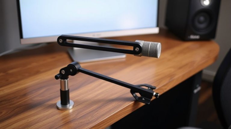top desk microphone stands