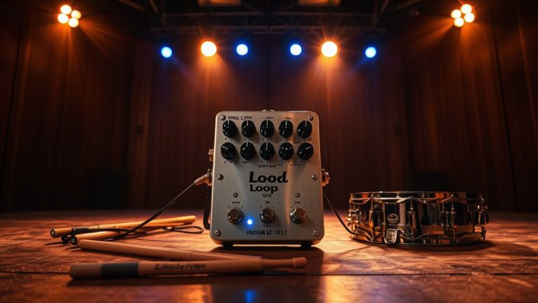 top drum loop pedals