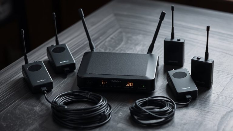 top rated 4 channel wireless microphones