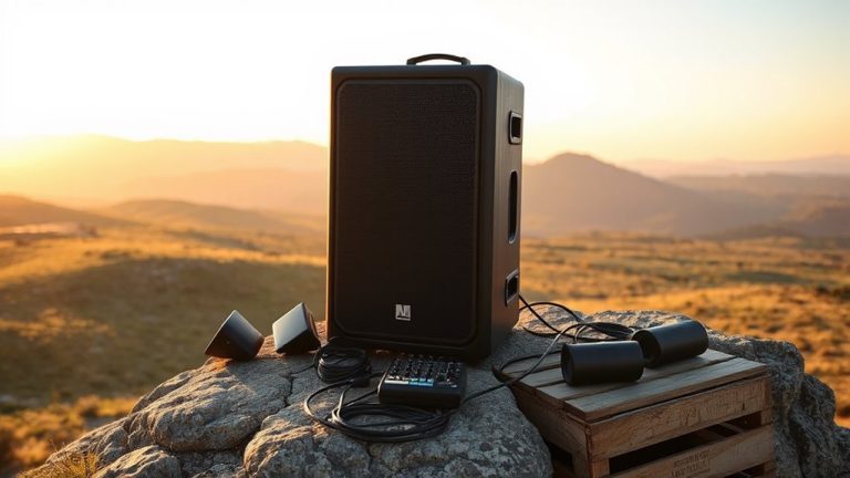 top rated portable pa speakers