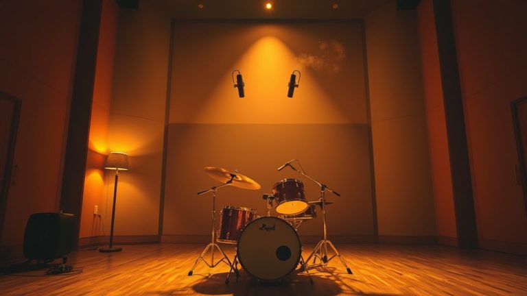 top room mics drums