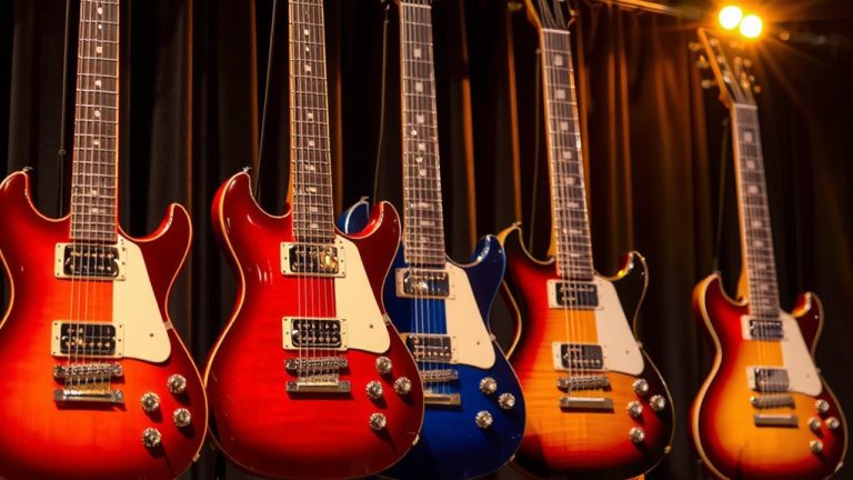 top s shaped electric guitars