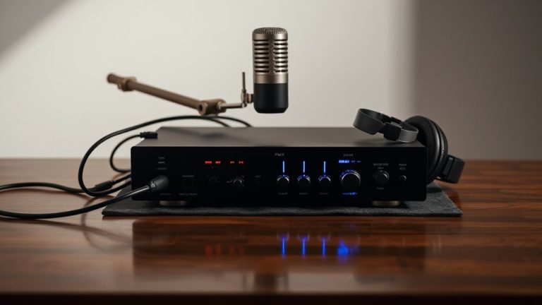 universal audio interfaces podcasting