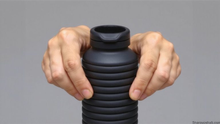 water bottle cap control