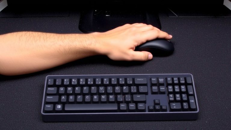 wrist support during broadcasts