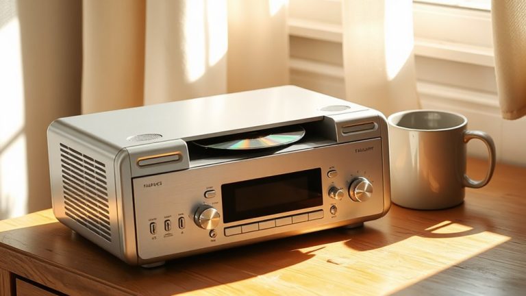 alarm clock radios with cd
