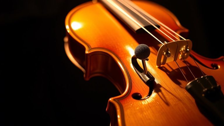 best violin microphones onstage