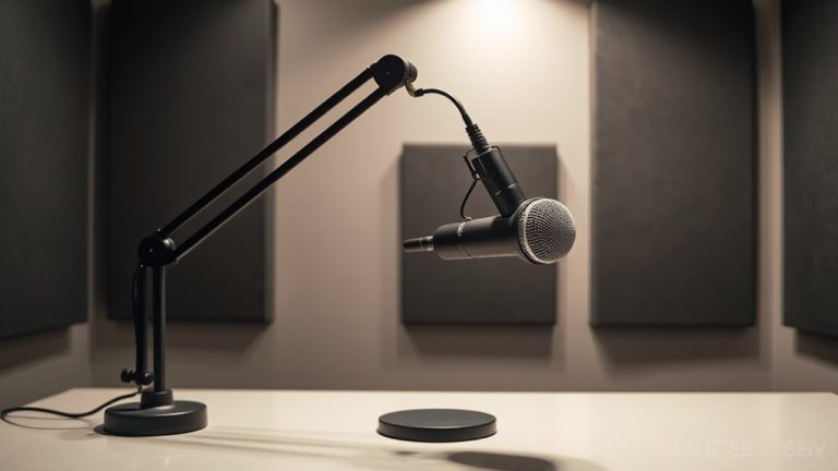 crisp tangle free microphone boom