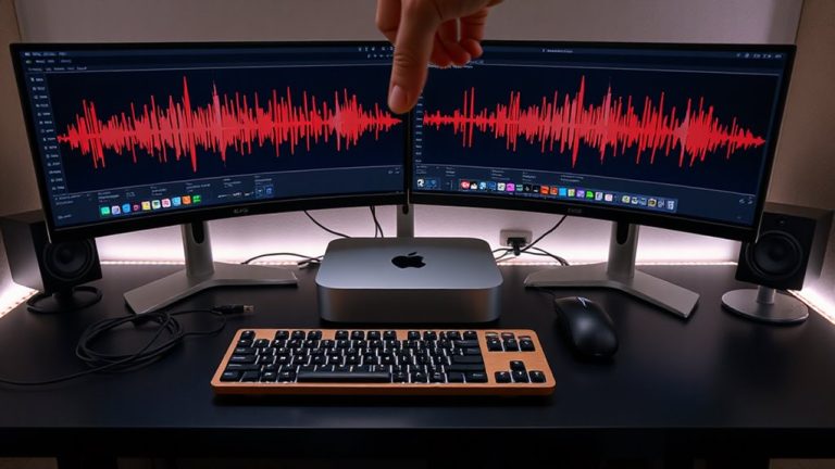 professional mac mini audio setup