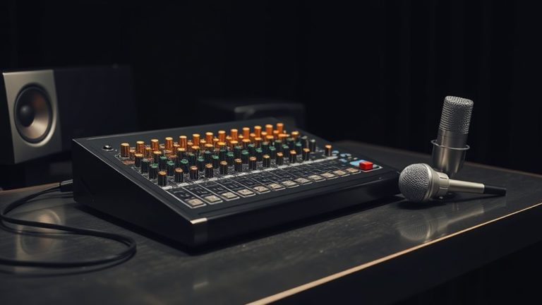 top audio mixers for recording