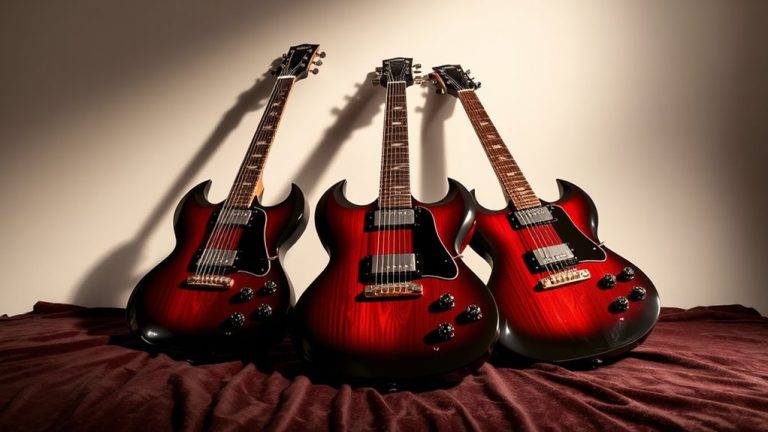 top sg style guitars