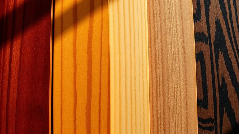 warm rich tone woods